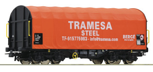 Roco 76439 - H0 Schiebeplanenwagen der Tramesa, Ep.VI*